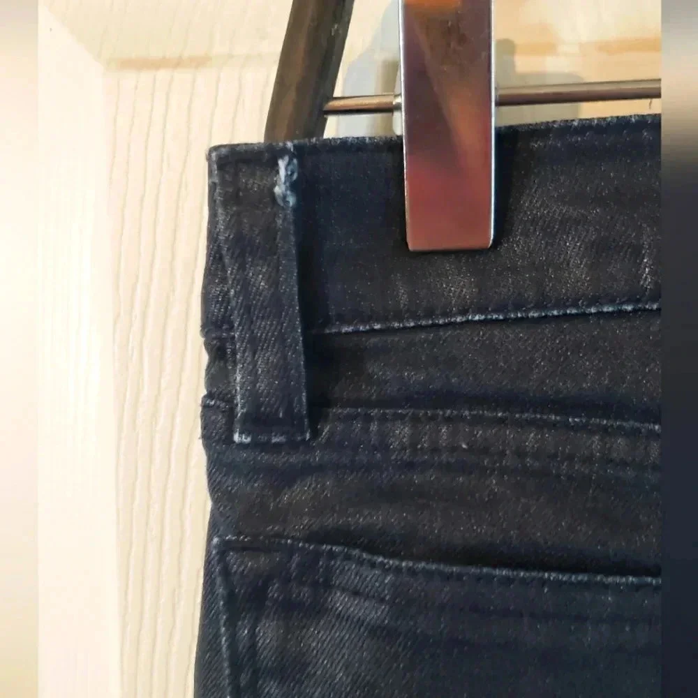 J. Crew| Matchstick Straight Leg Faux Leather Jeans